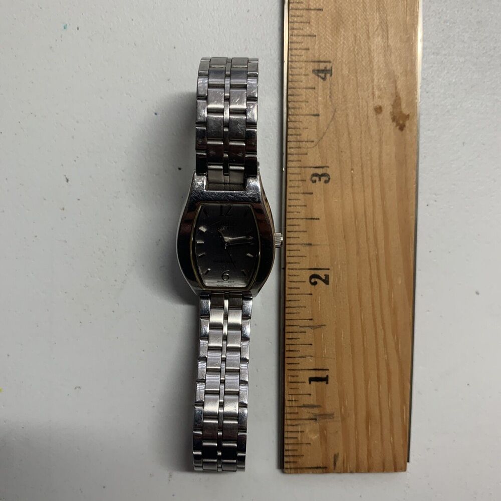 Casio Women's Quartz Silver Dial Silver-Tone Bracelet 22mm Watch LTP1254 - Picture 3 of 6